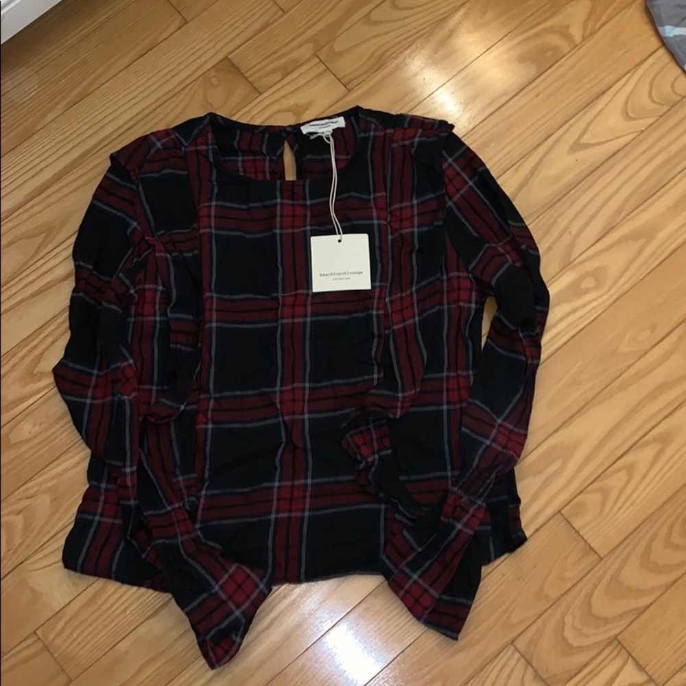 beach lunch lounge flannel dress shirt